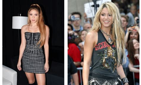 shakira breast implants|Shakira Plastic Surgery Journey: Breast。